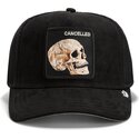 bone-trucker-preto-caveira-suede-cancelled-skull-microsuede-the-farm-da-goorin-bros