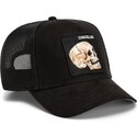 bone-trucker-preto-caveira-suede-cancelled-skull-microsuede-the-farm-da-goorin-bros