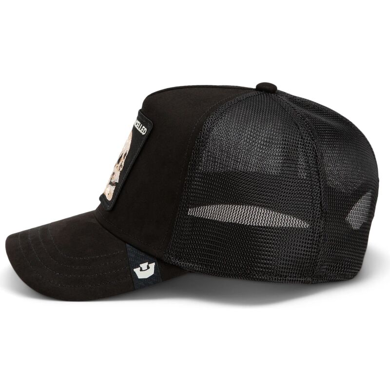 bone-trucker-preto-caveira-suede-cancelled-skull-microsuede-the-farm-da-goorin-bros bone-trucker-preto-caveira-suede-cancelled-skull-microsuede-the-farm-da-goorin-bros