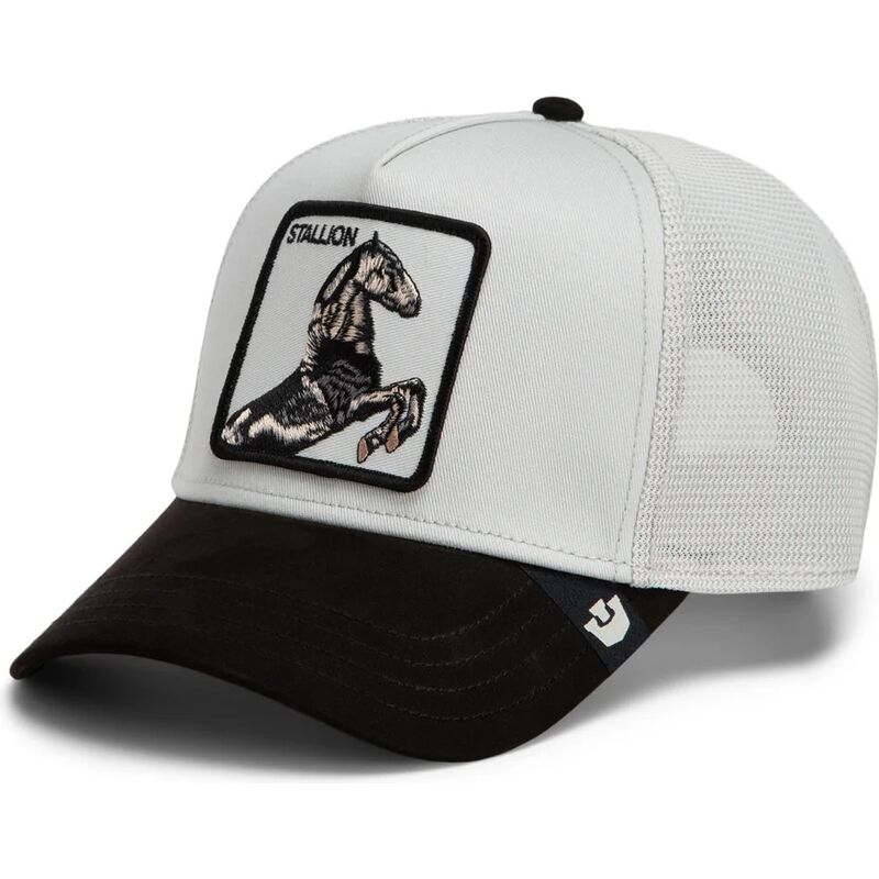 bone-trucker-cinza-e-preto-cavalo-suede-stallion-microsuede-the-farm-da-goorin-bros bone-trucker-cinza-e-preto-cavalo-suede-stallion-microsuede-the-farm-da-goorin-bros