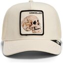 bone-trucker-bege-caveira-suede-cancelled-skull-microsuede-the-farm-da-goorin-bros