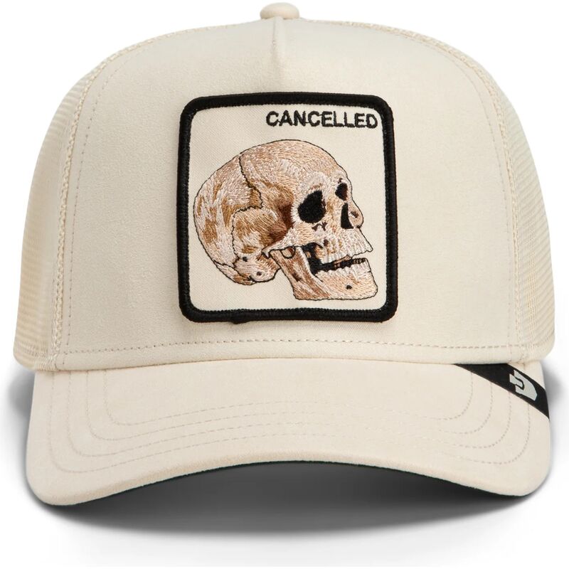 bone-trucker-bege-caveira-suede-cancelled-skull-microsuede-the-farm-da-goorin-bros