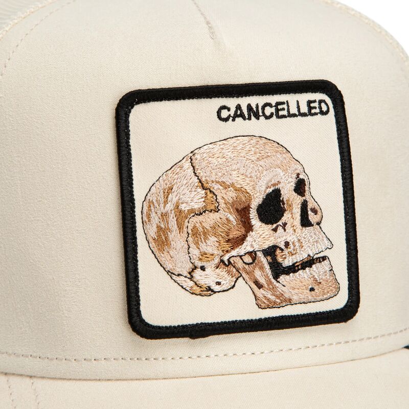 bone-trucker-bege-caveira-suede-cancelled-skull-microsuede-the-farm-da-goorin-bros