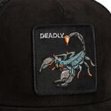bone-trucker-preto-escorpiao-suede-scorpion-microsuede-the-farm-da-goorin-bros