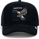 bone-trucker-preto-aguia-suede-relentless-eagle-microsuede-the-farm-da-goorin-bros