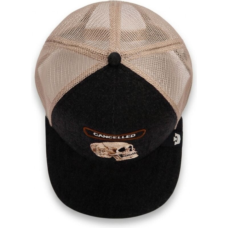 bone-trucker-preto-e-bege-caveira-cancelled-rocker-denim-after-dark-the-farm-da-goorin-bros