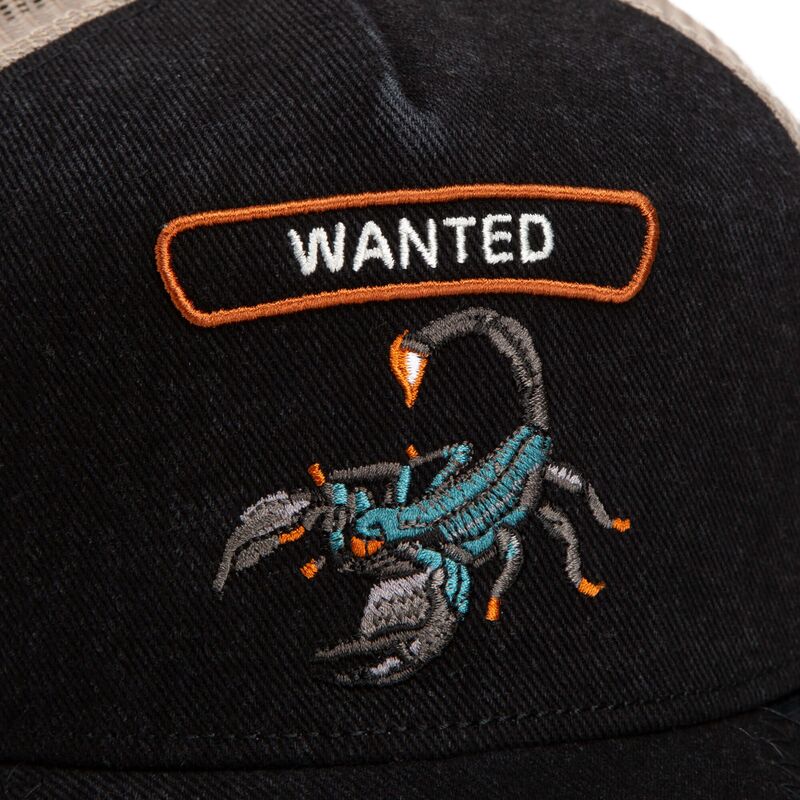 bone-trucker-preto-e-bege-escorpiao-wanted-rocker-denim-after-dark-the-farm-da-goorin-bros