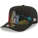 bone-curvo-preto-snapback-9fifty-a-frame-precurved-skyline-da-los-angeles-dodgers-mlb-da-new-era