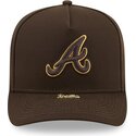 bone-curvo-castanho-snapback-9fifty-a-frame-precurved-visor-pin-da-atlanta-braves-mlb-da-new-era