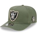 bone-curvo-verde-snapback-9fifty-a-frame-precurved-side-pin-da-las-vegas-raiders-nfl-da-new-era