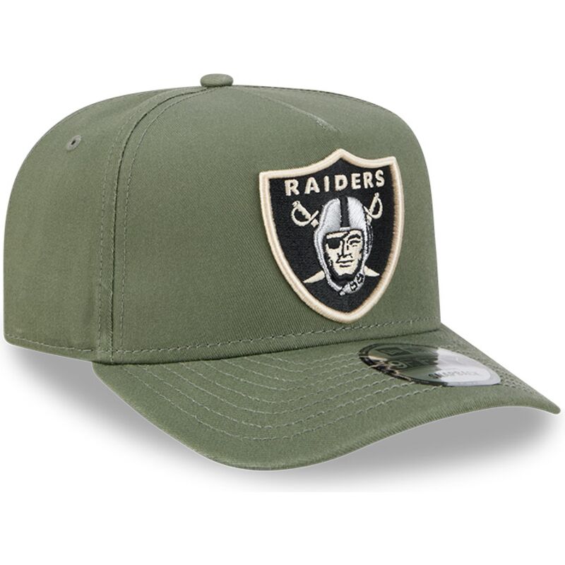 bone-curvo-verde-snapback-9fifty-a-frame-precurved-side-pin-da-las-vegas-raiders-nfl-da-new-era