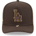 bone-curvo-castanho-snapback-9fifty-a-frame-precurved-visor-pin-da-los-angeles-dodgers-mlb-da-new-era