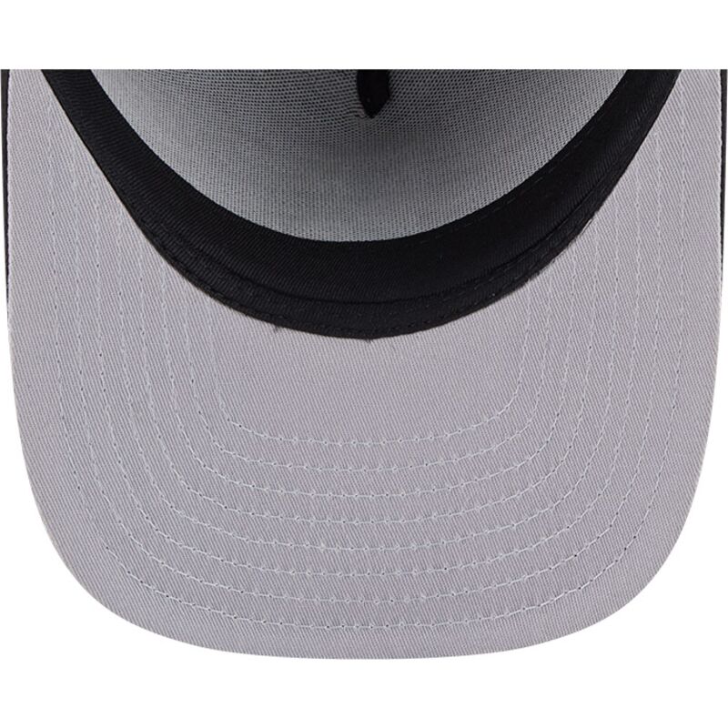 bone-curvo-preto-snapback-com-logo-preto-9fifty-a-frame-precurved-checkered-da-boston-red-sox-mlb-da-new-era