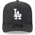 bone-curvo-preto-snapback-9fifty-a-frame-precurved-checkered-da-los-angeles-dodgers-mlb-da-new-era