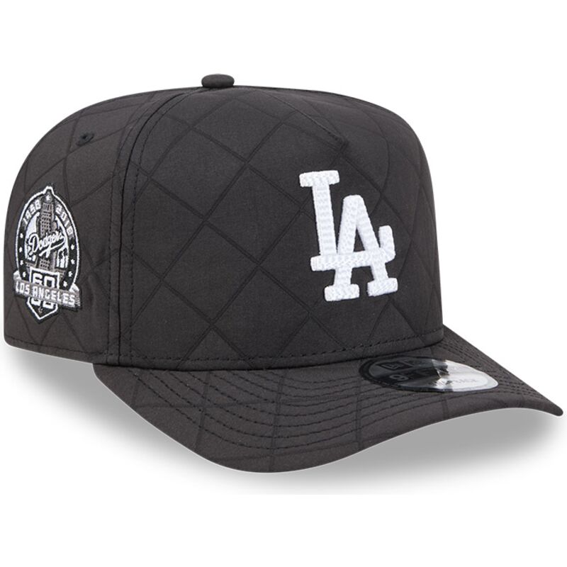 bone-curvo-preto-snapback-9fifty-a-frame-precurved-checkered-da-los-angeles-dodgers-mlb-da-new-era