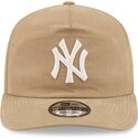 bone-curvo-bege-snapback-19twenty-precurved-da-new-york-yankees-mlb-da-new-era