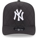 bone-curvo-preto-snapback-9fifty-a-frame-precurved-checkered-da-new-york-yankees-mlb-da-new-era