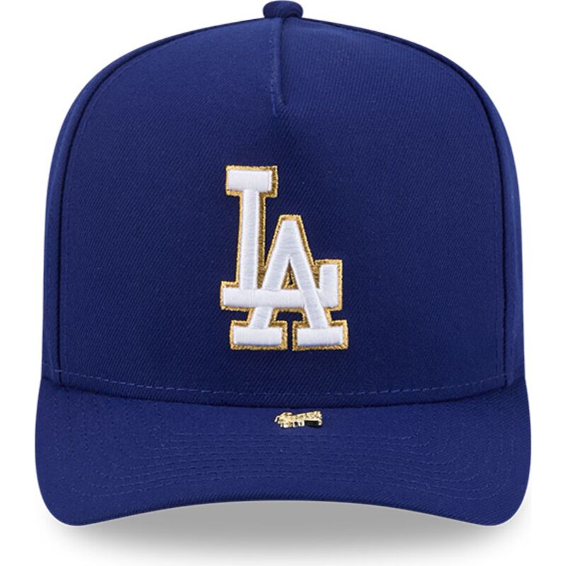 bone-curvo-azul-snapback-9fifty-a-frame-precurved-visor-pin-da-los-angeles-dodgers-mlb-da-new-era