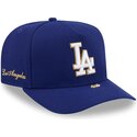 bone-curvo-azul-snapback-9fifty-a-frame-precurved-visor-pin-da-los-angeles-dodgers-mlb-da-new-era