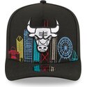 bone-curvo-preto-snapback-9fifty-a-frame-precurved-skyline-da-chicago-bulls-nba-da-new-era