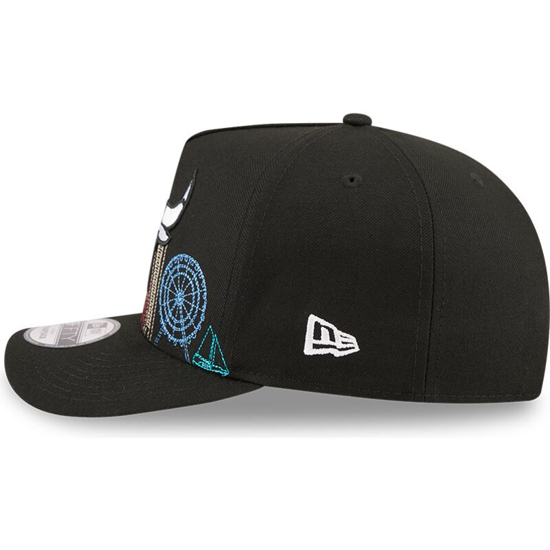 bone-curvo-preto-snapback-9fifty-a-frame-precurved-skyline-da-chicago-bulls-nba-da-new-era