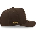 bone-curvo-castanho-snapback-9fifty-a-frame-precurved-visor-pin-da-chicago-white-sox-mlb-da-new-era