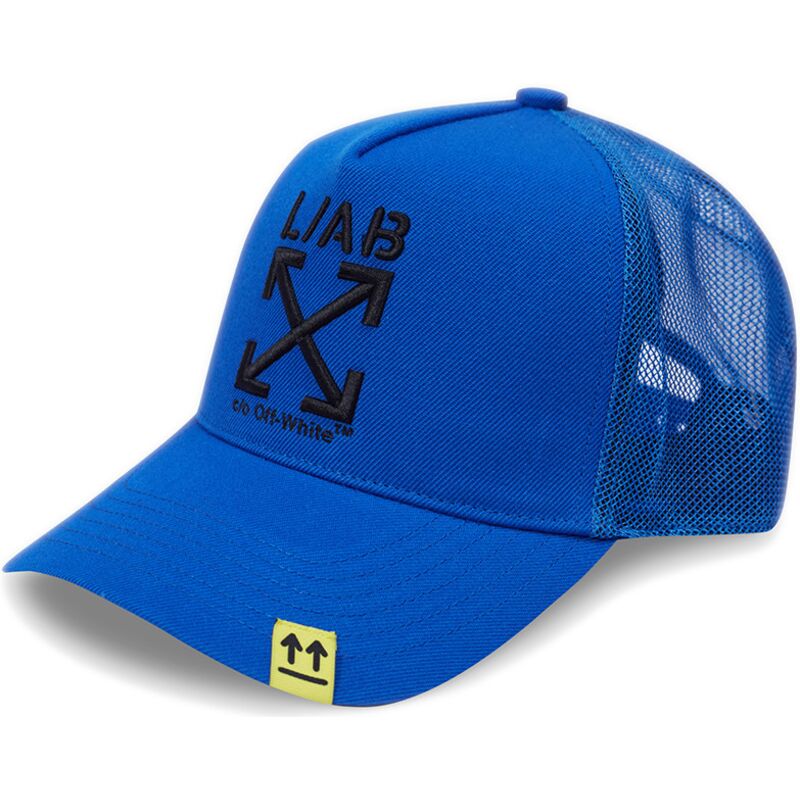 bone-trucker-azul-com-logo-preto-clamp-arrows-da-l-ab-c-o-off-white