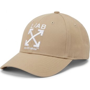 Boné curvo bege ajustável Clamp Arrows Twill da L/AB c/o Off-White™