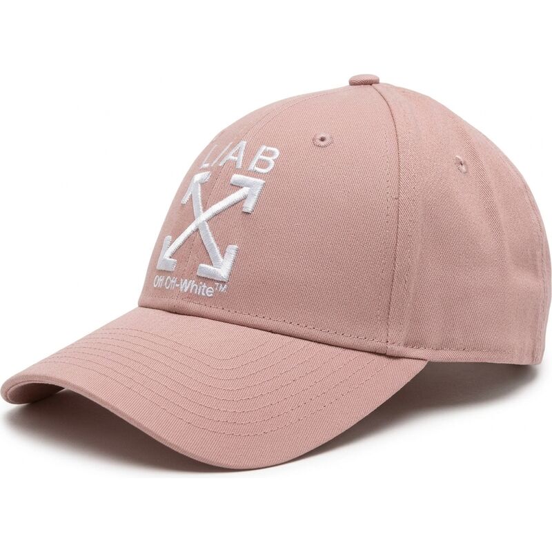 bone-curvo-rosa-ajustavel-clamp-arrows-twill-da-l-ab-c-o-off-white bone-curvo-rosa-ajustavel-clamp-arrows-twill-da-l-ab-c-o-off-white