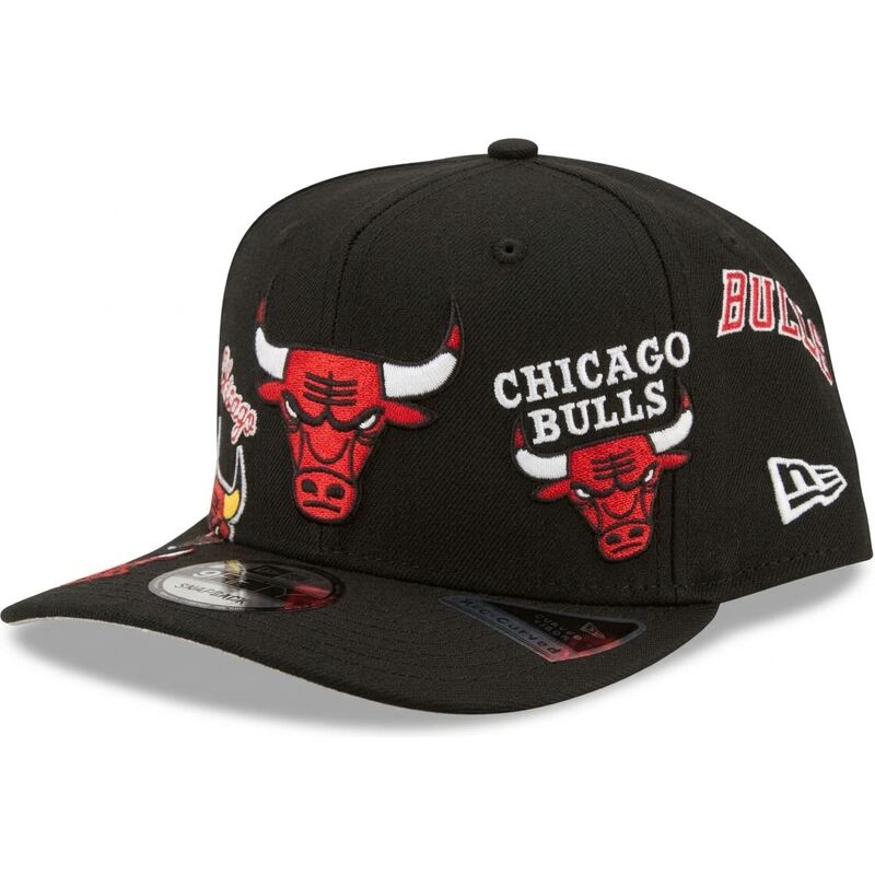 bone-curvo-preto-snapback-9fifty-a-frame-precurved-multi-patch-da-chicago-bulls-nba-da-new-era