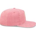 bone-curvo-rosa-ajustavel-19twenty-precurved-corduroy-pastel-da-new-york-yankees-mlb-da-new-era