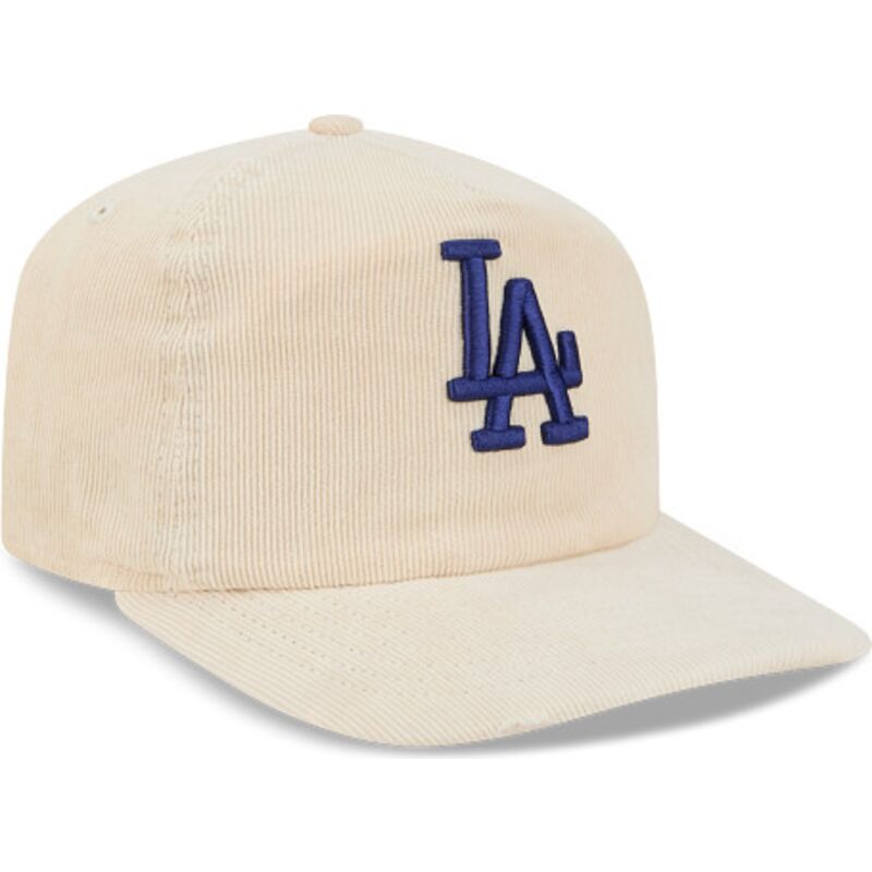 bone-curvo-bege-ajustavel-com-logo-azul-19twenty-precurved-corduroy-pastel-da-los-angeles-dodgers-mlb-da-new-era