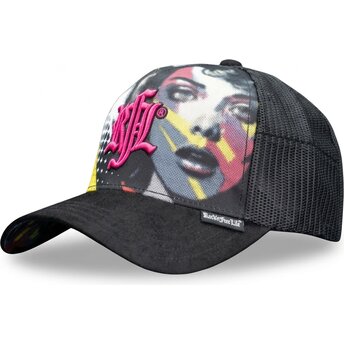 Boné trucker preto N°246 Move The City da Rock’nFreeLife