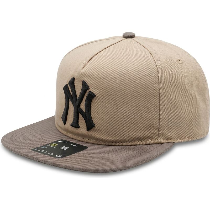 bone-plano-bege-e-castanho-ajustavel-pro-unstructured-5-panel-da-new-york-yankees-mlb-da-nike