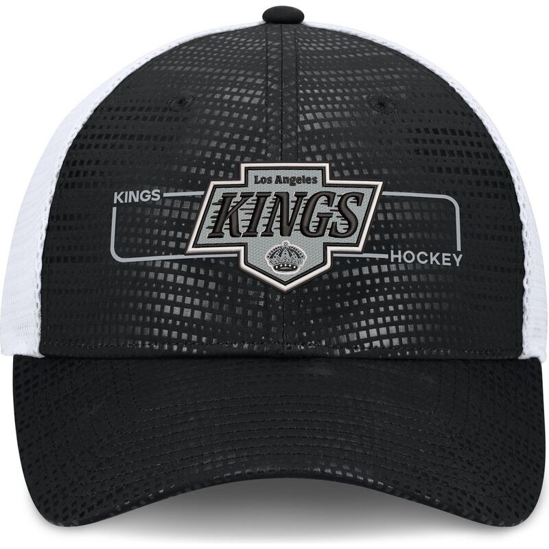 bone-trucker-preto-e-branco-structured-meshback-da-los-angeles-kings-nhl-da-fanatics