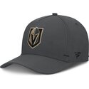 bone-curvo-cinza-e-preto-snapback-structured-a-frame-da-vegas-golden-knights-nhl-da-fanatics