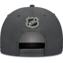 bone-curvo-cinza-e-preto-snapback-structured-a-frame-da-vegas-golden-knights-nhl-da-fanatics