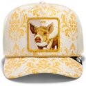 bone-trucker-dourado-e-branco-porco-ate-gilded-beast-the-farm-da-goorin-bros