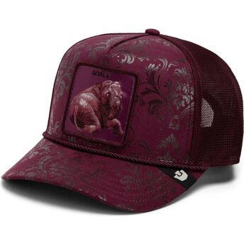 Boné trucker grená elefante Goals Gilded Beast The Farm da Goorin Bros.