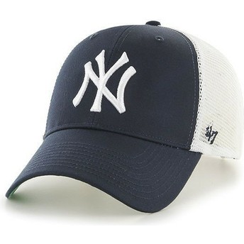 Boné trucker azul marinho dos MLB New York Yankees da 47 Brand