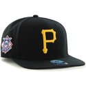 bone-plano-preto-snapback-liso-com-logo-lateral-dos-mlb-pittsburgh-pirates-da-47-brand