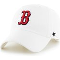 bone-curvo-branca-com-logo-frontal-dos-mlb-boston-red-sox-da-47-brand