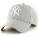 bone-curvo-cinza-dos-new-york-yankees-mlb-da-47-brand